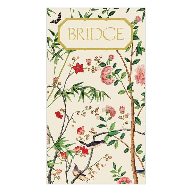 Chinese Wallpaper Bridge Score Pads - Shelburne Country Store