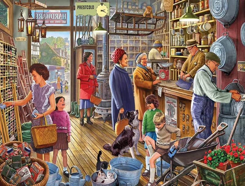 The Hardware Store - 550 Piece Jigsaw Puzzle - Shelburne Country Store