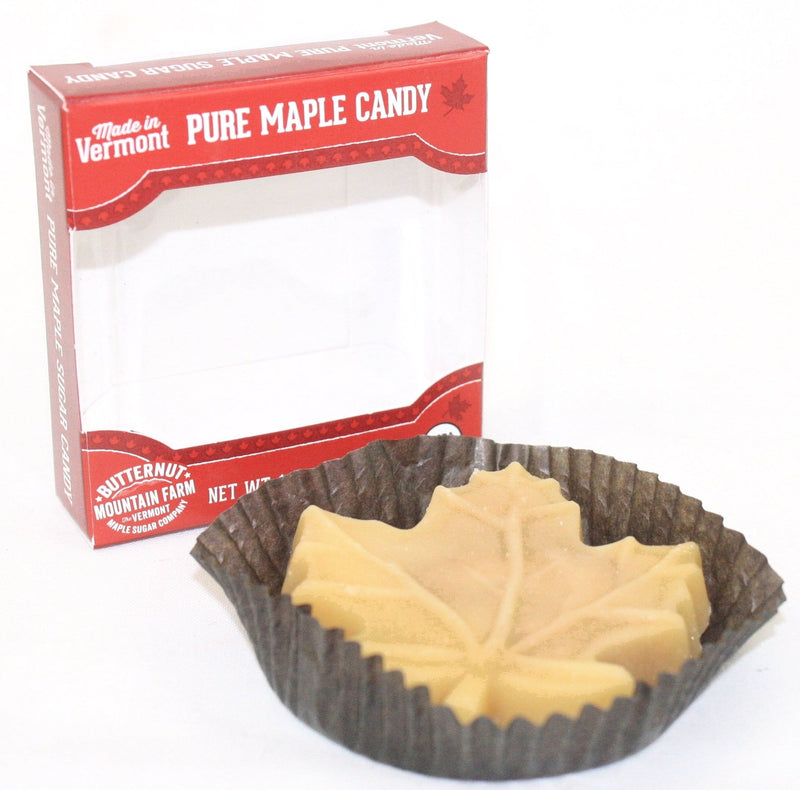 Maple Sugar Candy Leaf - 1.5oz - Shelburne Country Store