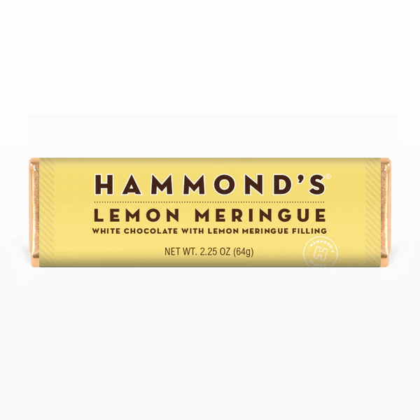 Hammonds Bar - White Chocolate Lemon Meringue - 2.25 oz - Shelburne Country Store