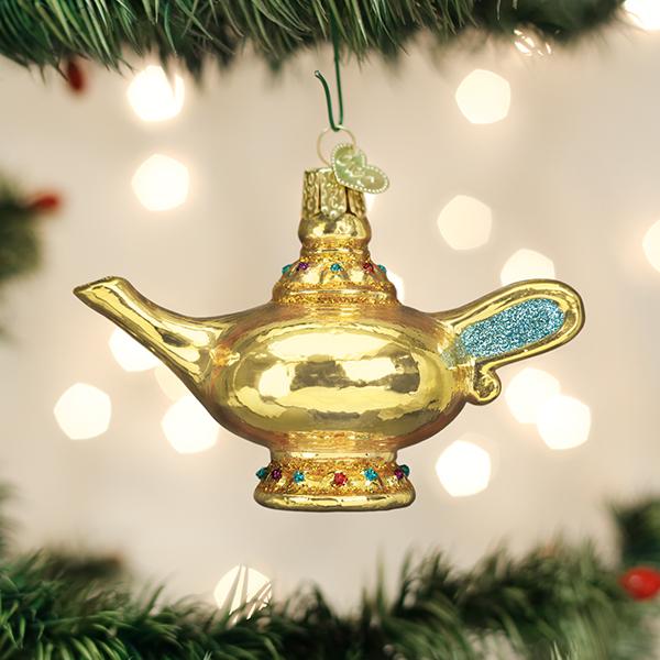 Magic Lamp  Glass Ornament - Shelburne Country Store