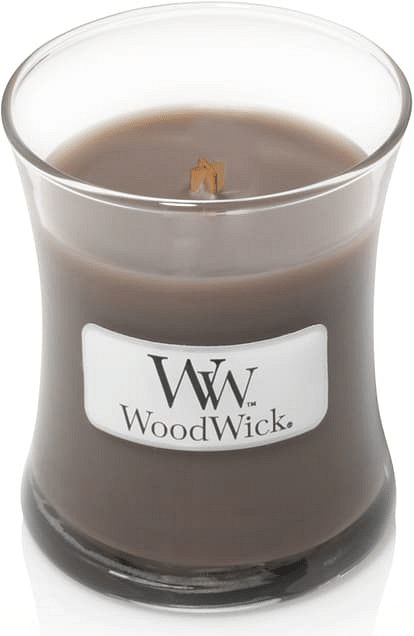 Woodwick Mini Jar 3.4oz Candle - Sand & Driftwood - Shelburne Country Store