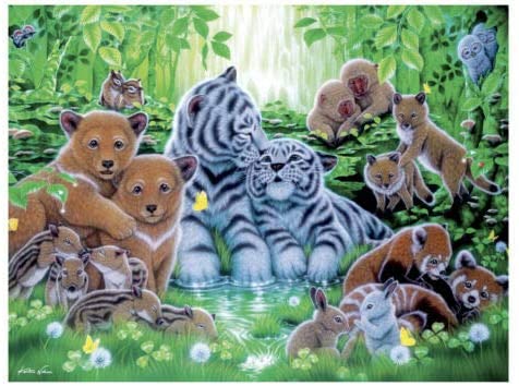 Forest Animals 750 Piece Puzzle - Shelburne Country Store
