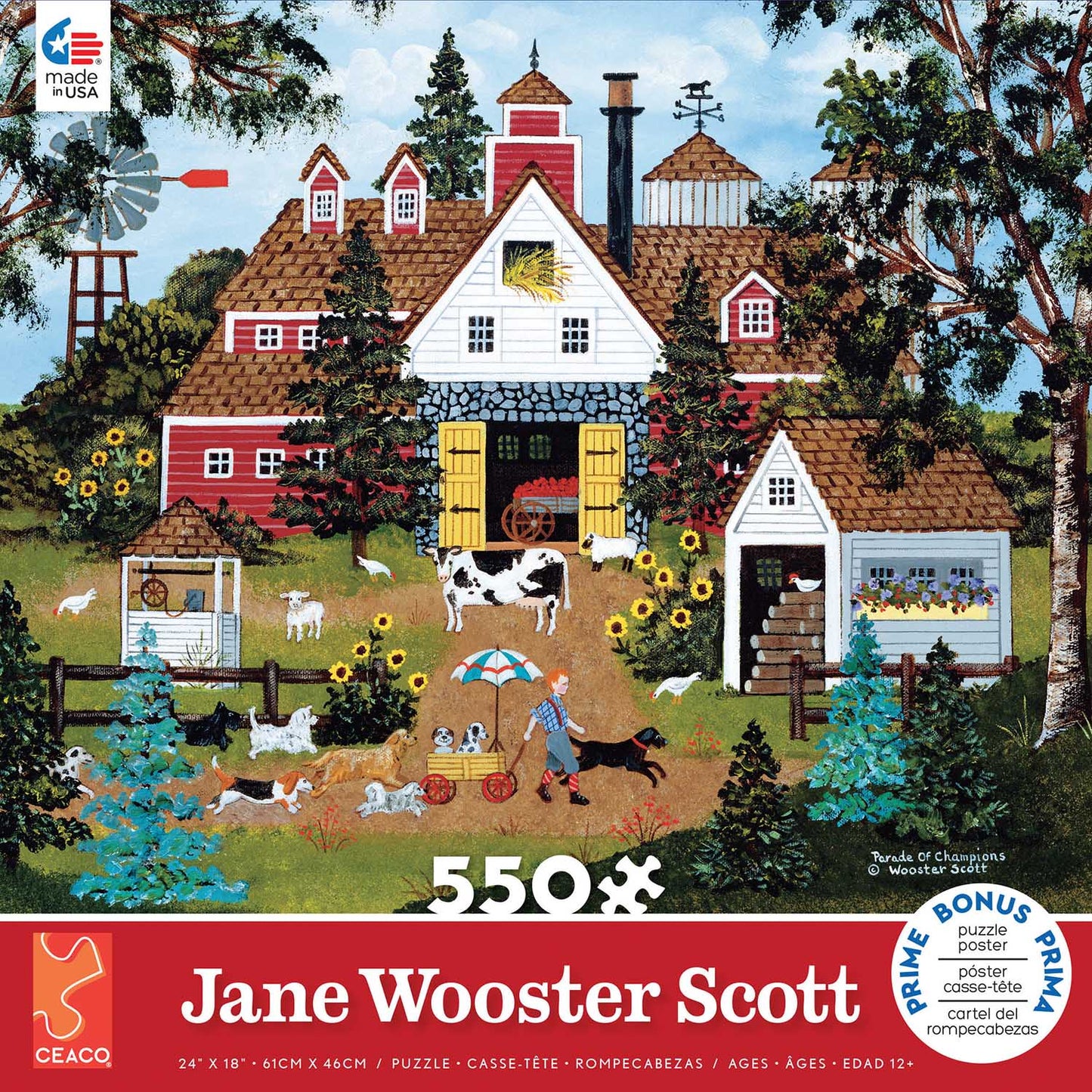 Jane Wooster Scott 550 Piece Puzzle - - Shelburne Country Store