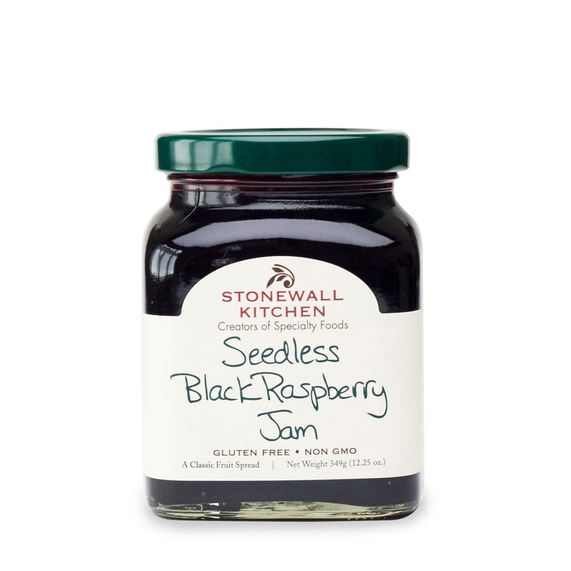 Stonewall Kitchen Seedless Black Raspberry Jam  - 12.25 oz jar - The Country Christmas Loft