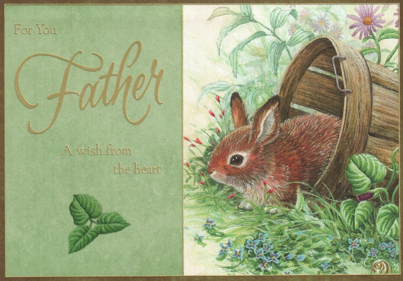 Father a Wish from the Heart Easter Card - Shelburne Country Store