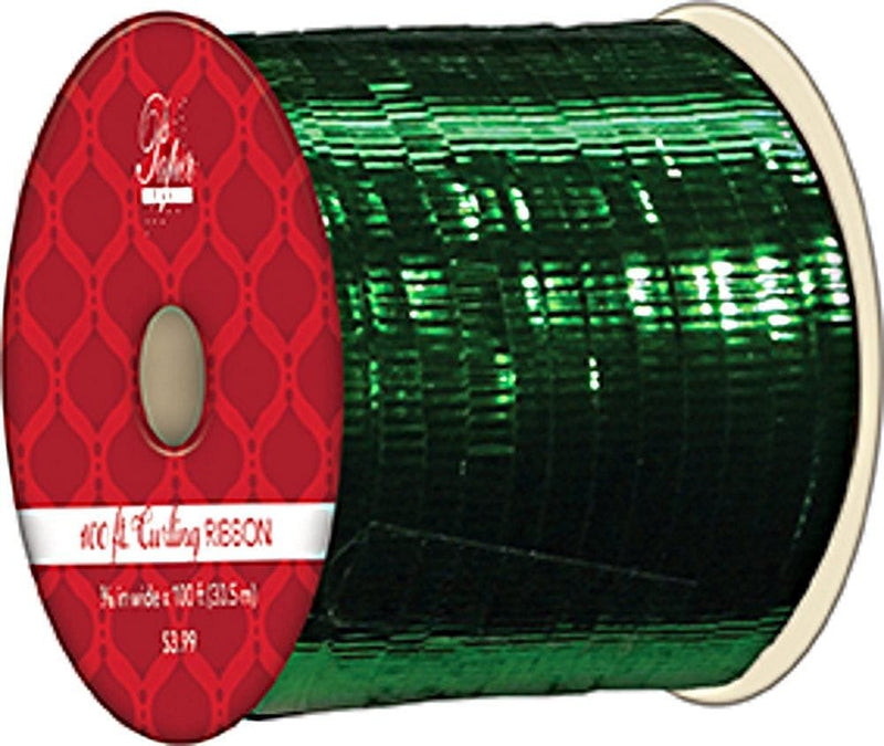 Metallic Style Curling Ribbon -3/16 inch X 100 Feet - - Shelburne Country Store