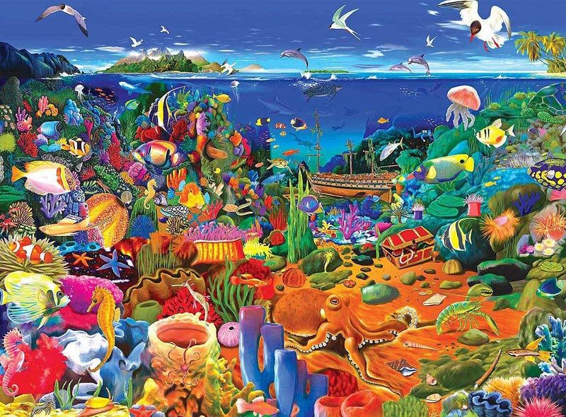 Cra-Z-Art 1000 Piece Puzzle - Amazing Coral Reef - Shelburne Country Store