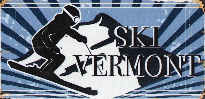 Ski Vermont One Peak Magnet - Shelburne Country Store