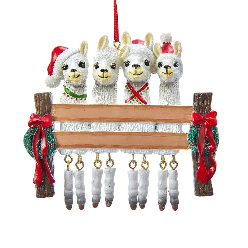 Llama Ornament For Personalization - - Shelburne Country Store