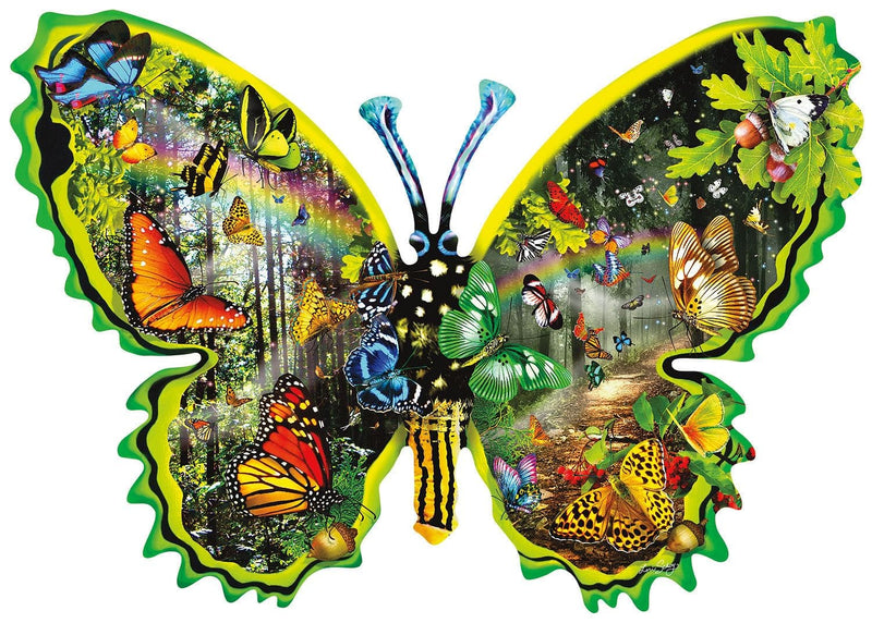 Butterfly Migration - 1000 Piece Shaped Puzzle - Shelburne Country Store