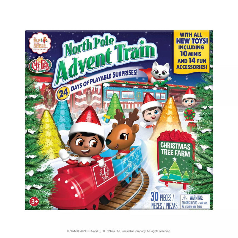 North Pole Advent Train - Shelburne Country Store