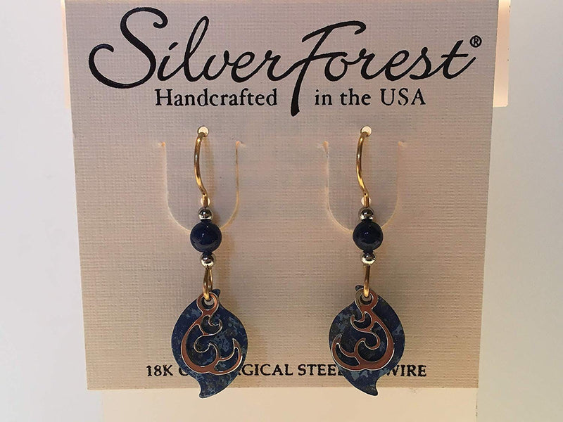 Open Curl on Paisley Earrings - Shelburne Country Store