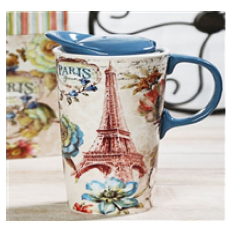 Paris Travel Latte Cup - Shelburne Country Store
