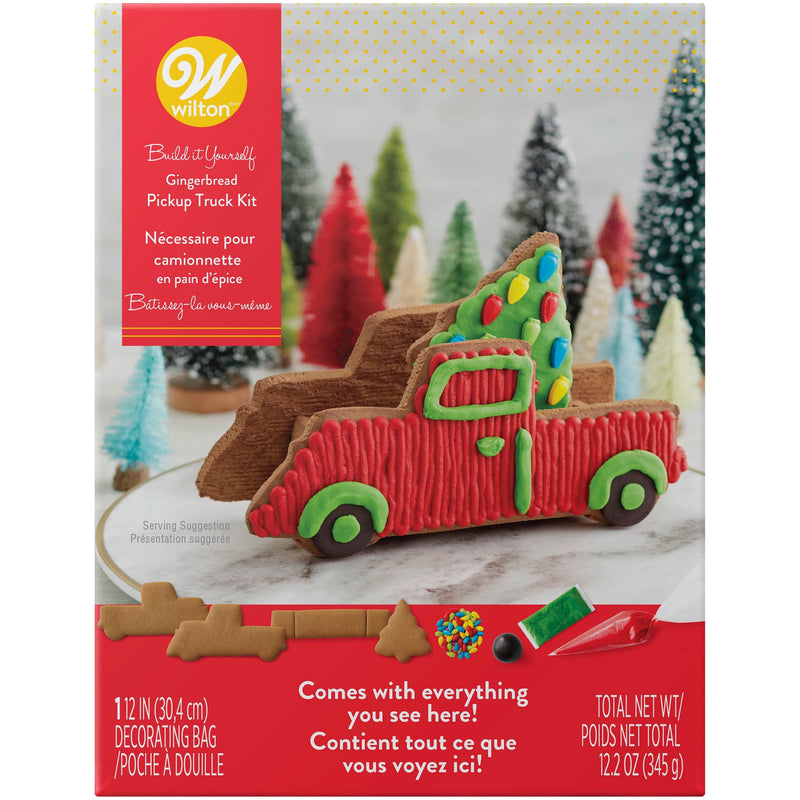 Wilton Build it Yourself Gingerbread Pickup Truck Decorating Kit - Shelburne Country Store