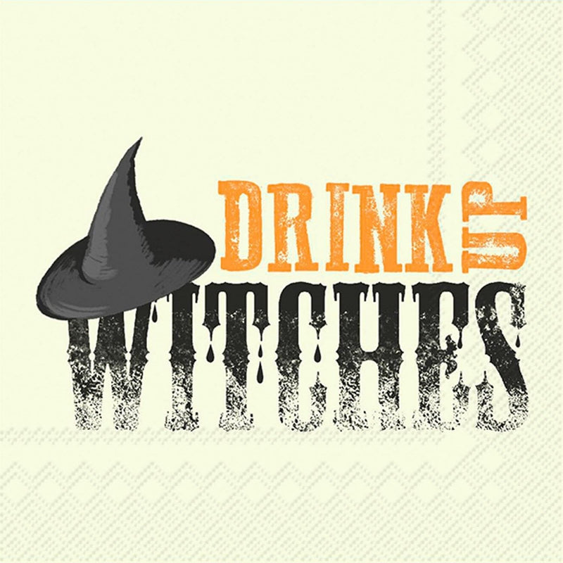 Drink Up Witches Cocktail Napkin - Shelburne Country Store