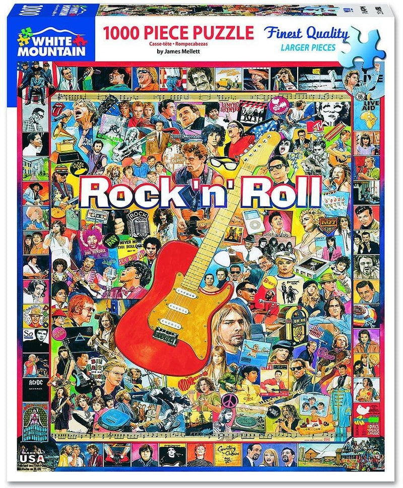 Rock 'n' Roll - 1000 Piece Jigsaw Puzzle - Shelburne Country Store
