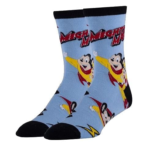 Mighty Mouse Here I Come Socks - Shelburne Country Store