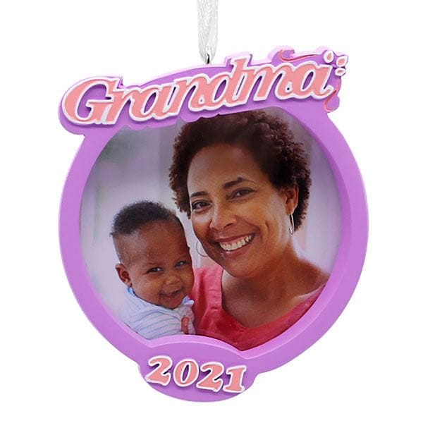 Grandma Photo Holder Dated Ornament - Shelburne Country Store