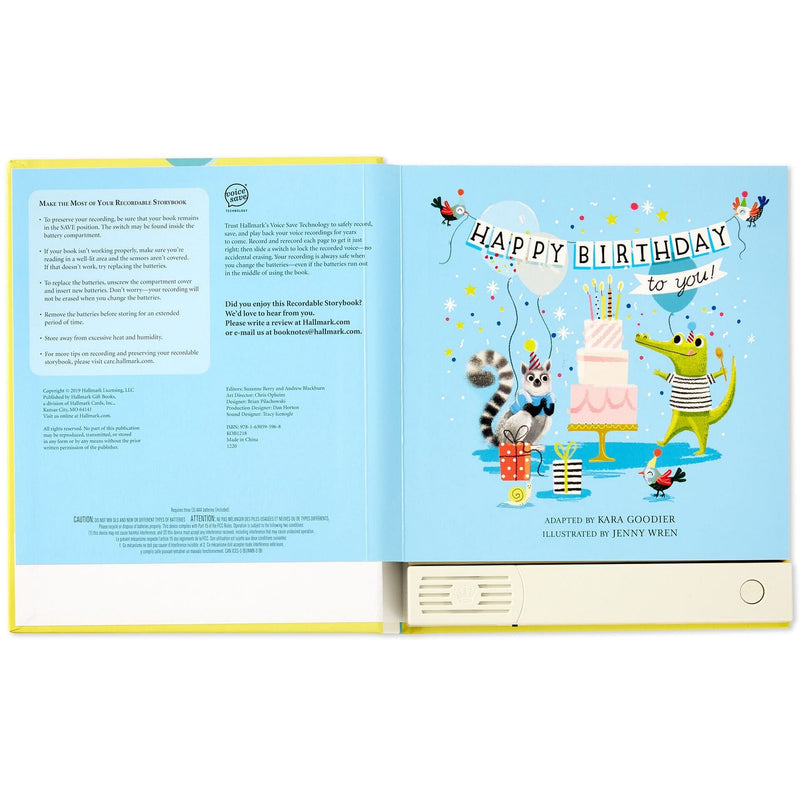 Happy Birthday to You! Recordable Storybook With Music - Shelburne Country Store