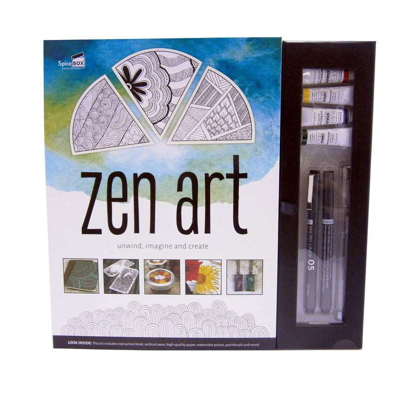 Zen Art - Craft Kit By Spicebox Books - Shelburne Country Store