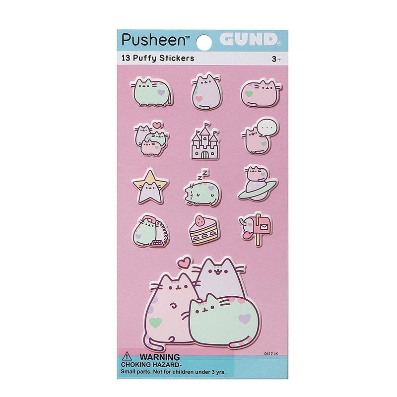 Pusheen Stickers Pastel - Shelburne Country Store