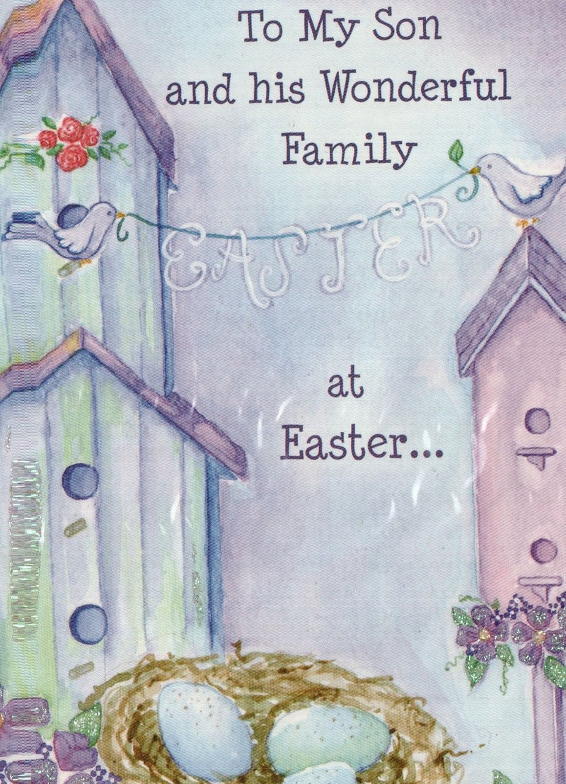 My Son and his Wonderful Family Easter Card - Shelburne Country Store