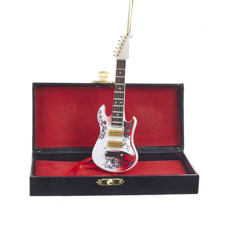 Jimi Hendrix Guitar with Case Ornament - Shelburne Country Store