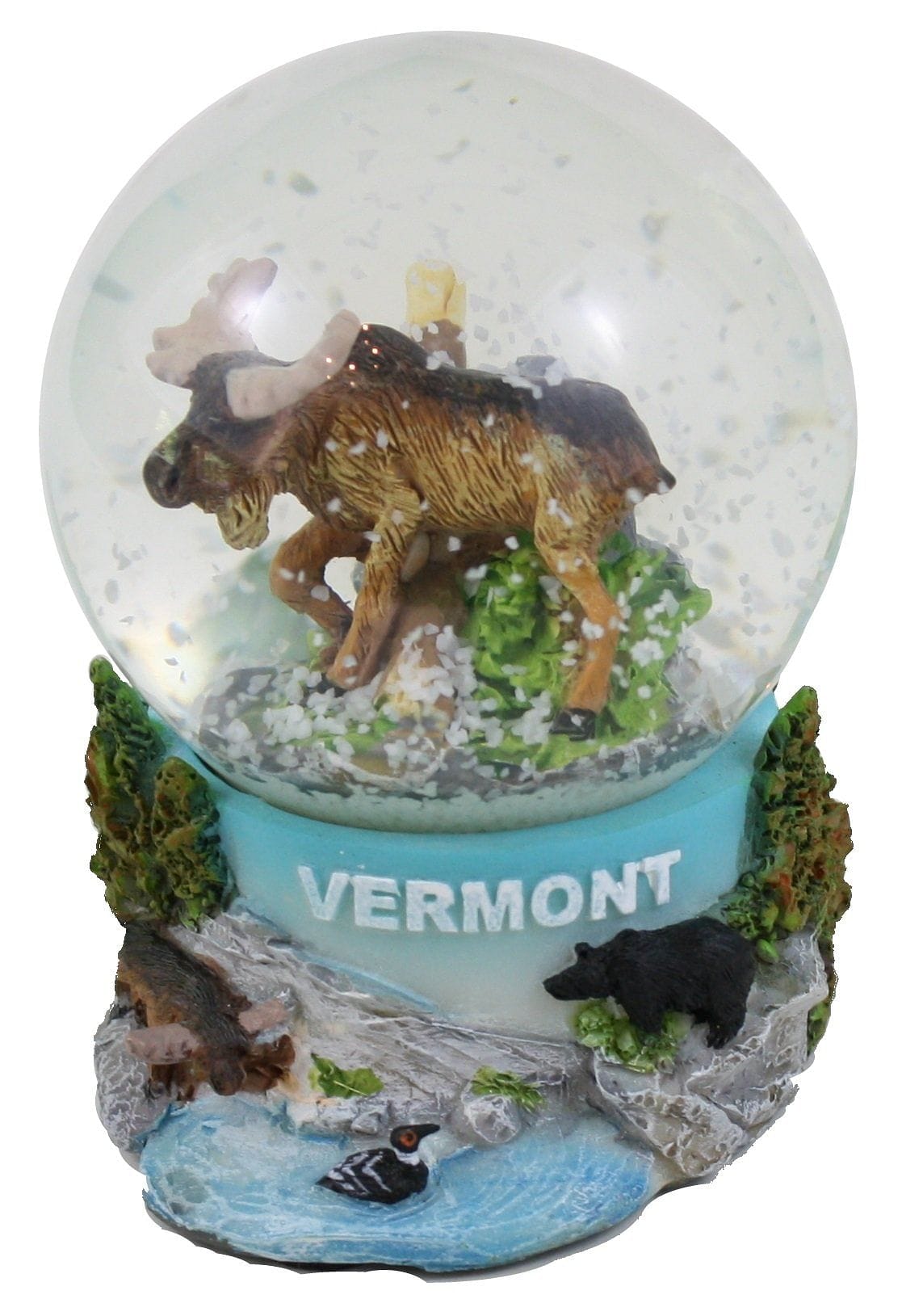 Large Moose Snowglobe - Shelburne Country Store