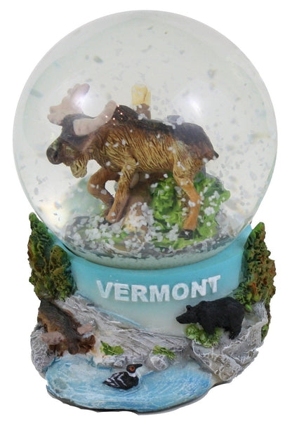 Large Moose Snowglobe - Shelburne Country Store