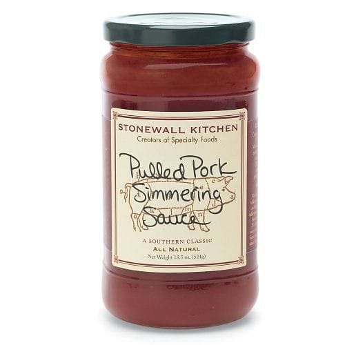 Stonewall Kitchen Pulled Pork Simmering Sauce - 21 oz jar - Shelburne Country Store