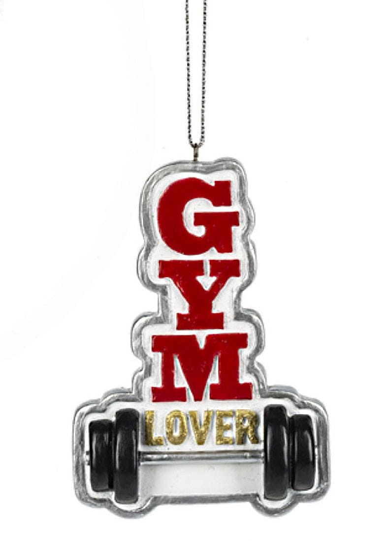Weight Lifting Equipment Ornament -  Gym Lover - Shelburne Country Store