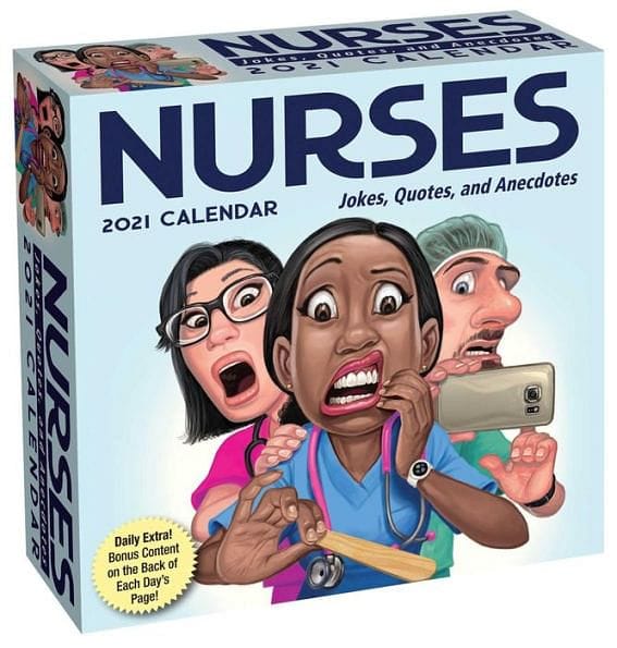 2021 Nurses Day to Day Calendar - Shelburne Country Store