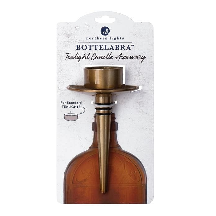 Bottelabra - Tealight Candle Holder - Gold - Shelburne Country Store