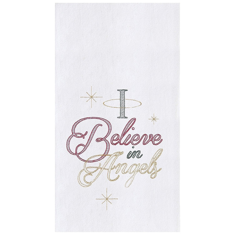 I Believe in Angels  Flour Sack Towel - Shelburne Country Store