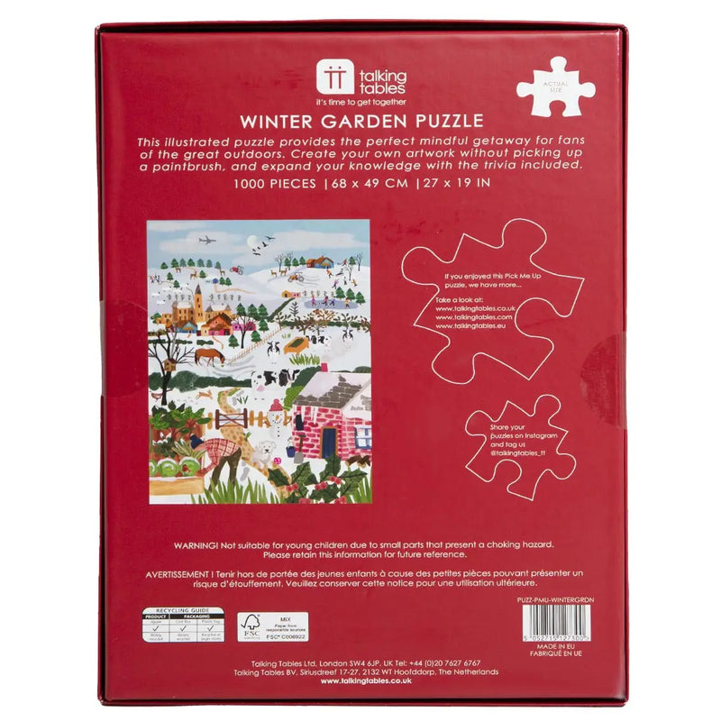 1000-Piece Christmas Village Puzzle - Shelburne Country Store