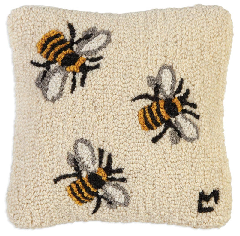 Three Bees Pillow - Shelburne Country Store