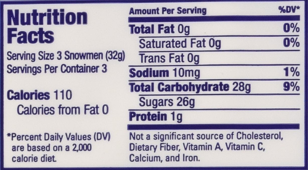 Peeps - Marshmallow Snowmen - 6 piece - Shelburne Country Store