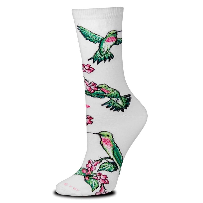 FBF Originals Hummingbirds Adult Medium Socks - Shelburne Country Store