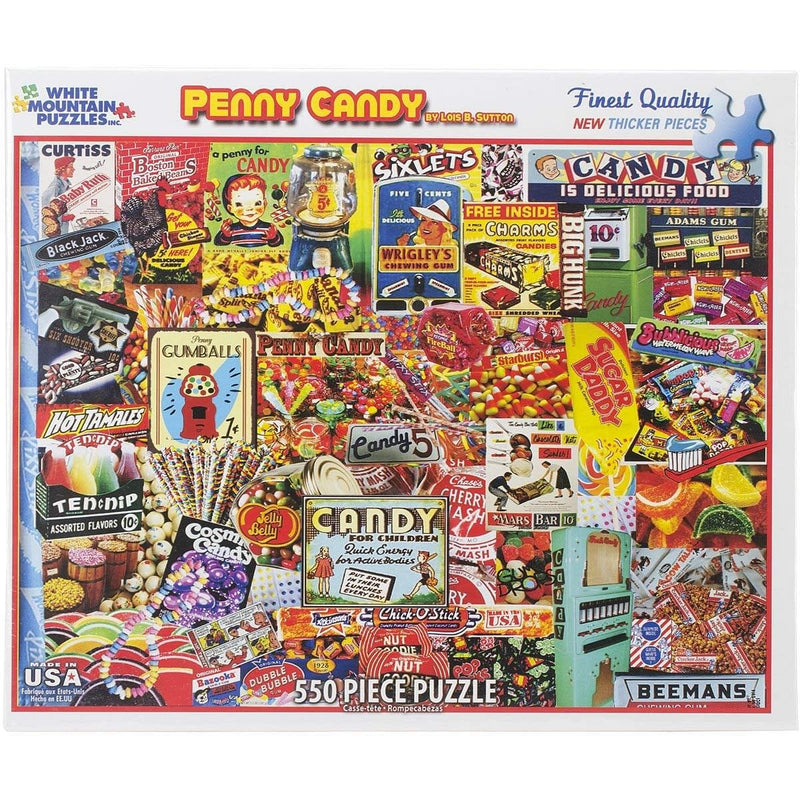 Penny Candy  Puzzle - 550 Piece - Shelburne Country Store