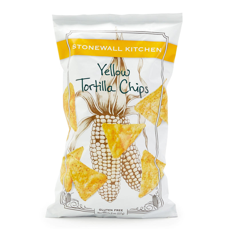 Stonewall Kitchen Yellow Tortilla Chips - 7.5 Ounce Bag - Shelburne Country Store