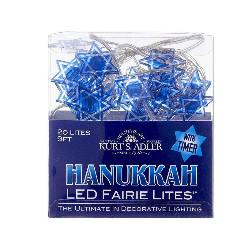 B/O 20L Star Of David Led Fairy Lights - Shelburne Country Store