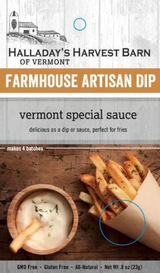 Halladays Vermont Special Sauce Artisan Dip - Shelburne Country Store