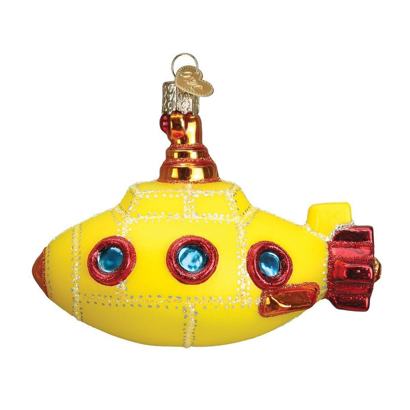 Groovy Submarine Ornament - Shelburne Country Store