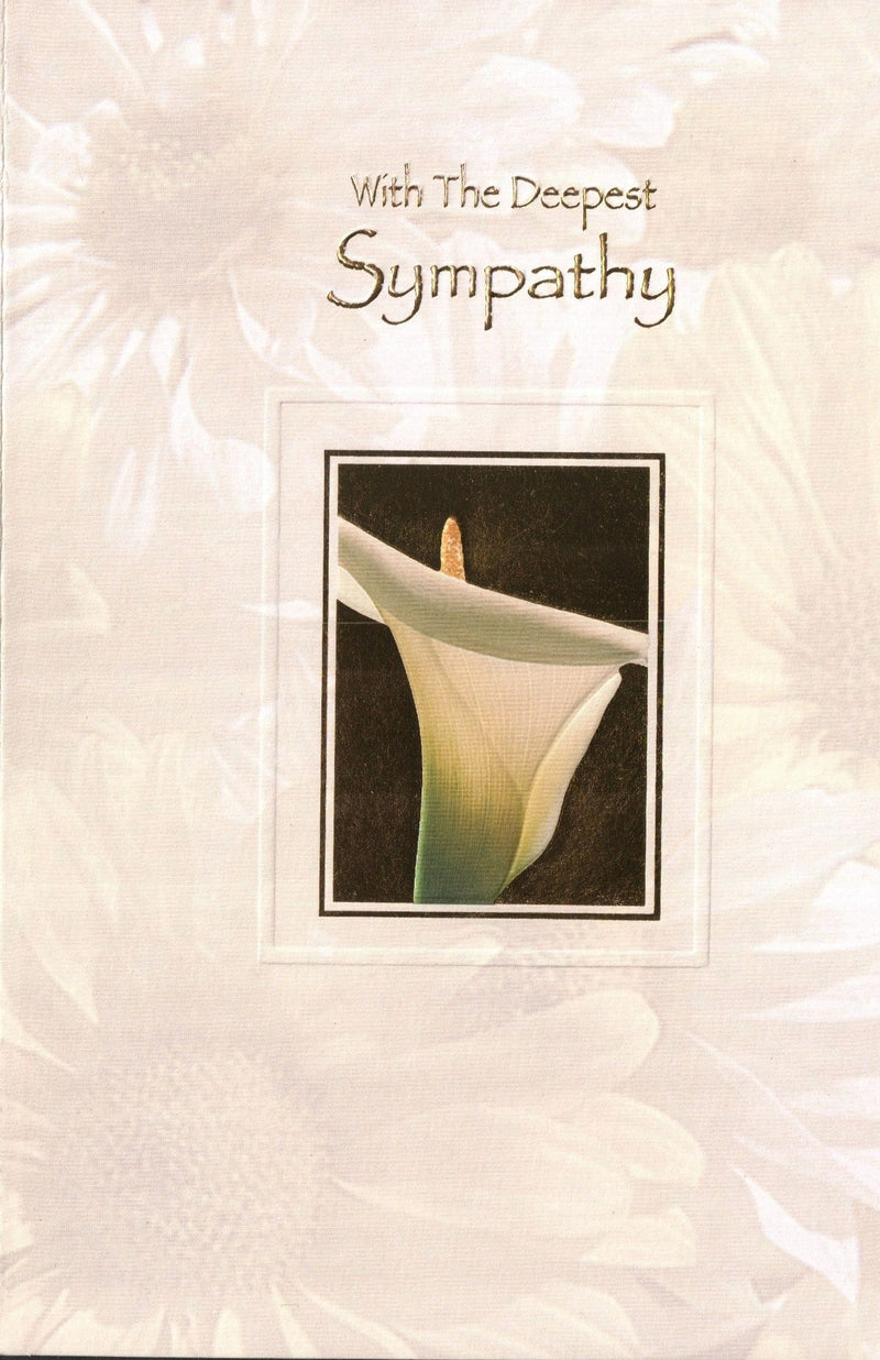 Sympathy Card - Calla Lily - Shelburne Country Store
