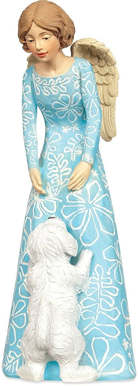 Puppy Love Angel Figurine - Shelburne Country Store