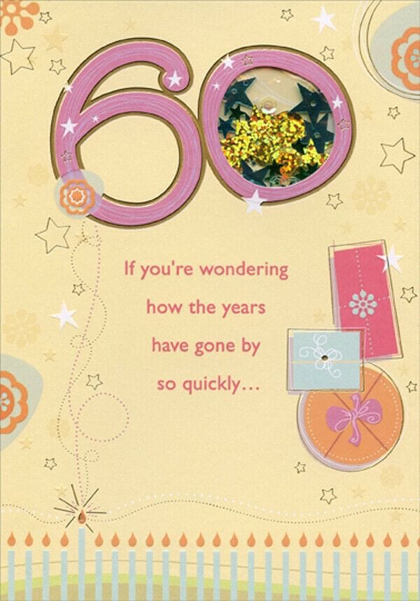 60  If You Were Wondering  Birthday Card - Shelburne Country Store