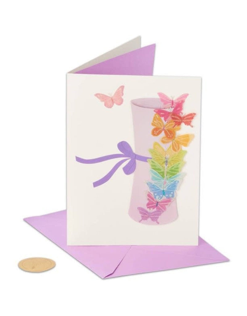 Butterfly Scroll - Graduation Card - Shelburne Country Store