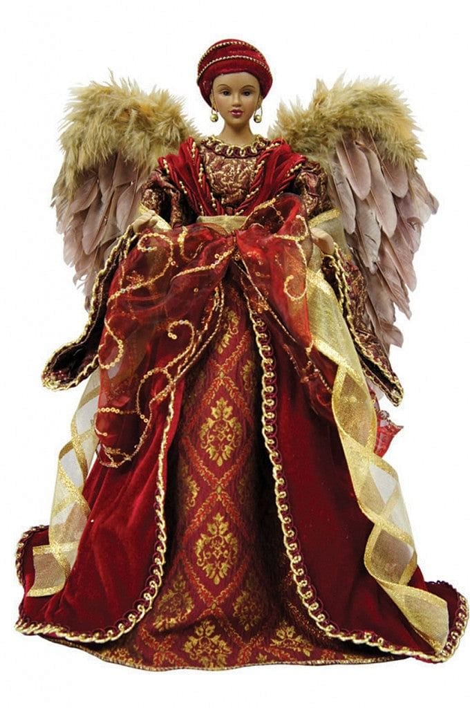 African American Diva Angel Tree Topper - 16" - Shelburne Country Store