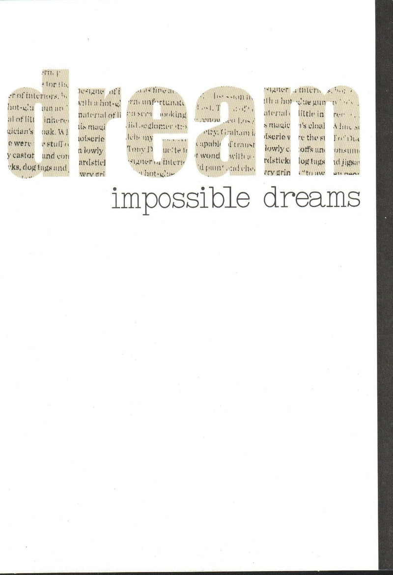 Dream Impossible Dreams - Graduation Card - Shelburne Country Store